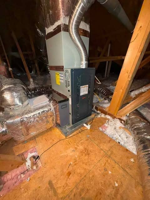 HyperTemp HVAC technician on a same-day service call in the Atlanta metro